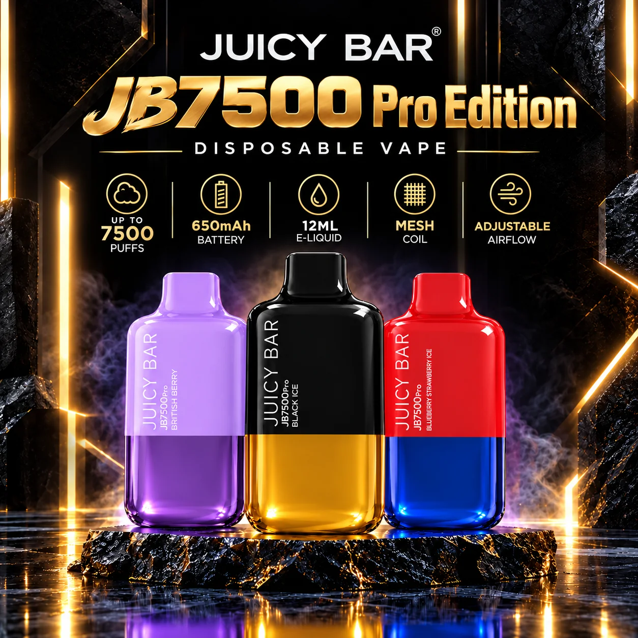 Juicy Bar JB7500 Pro Edition Disposable Vape
