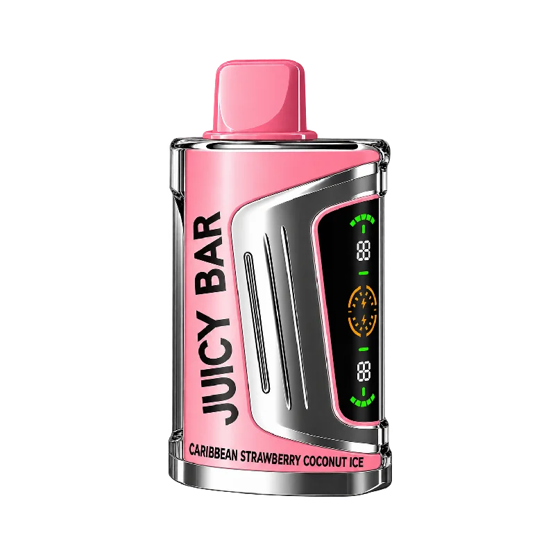 Juicy Bar 25K Puffs Disposable Vape – Caribbean Strawberry Coconut Ice