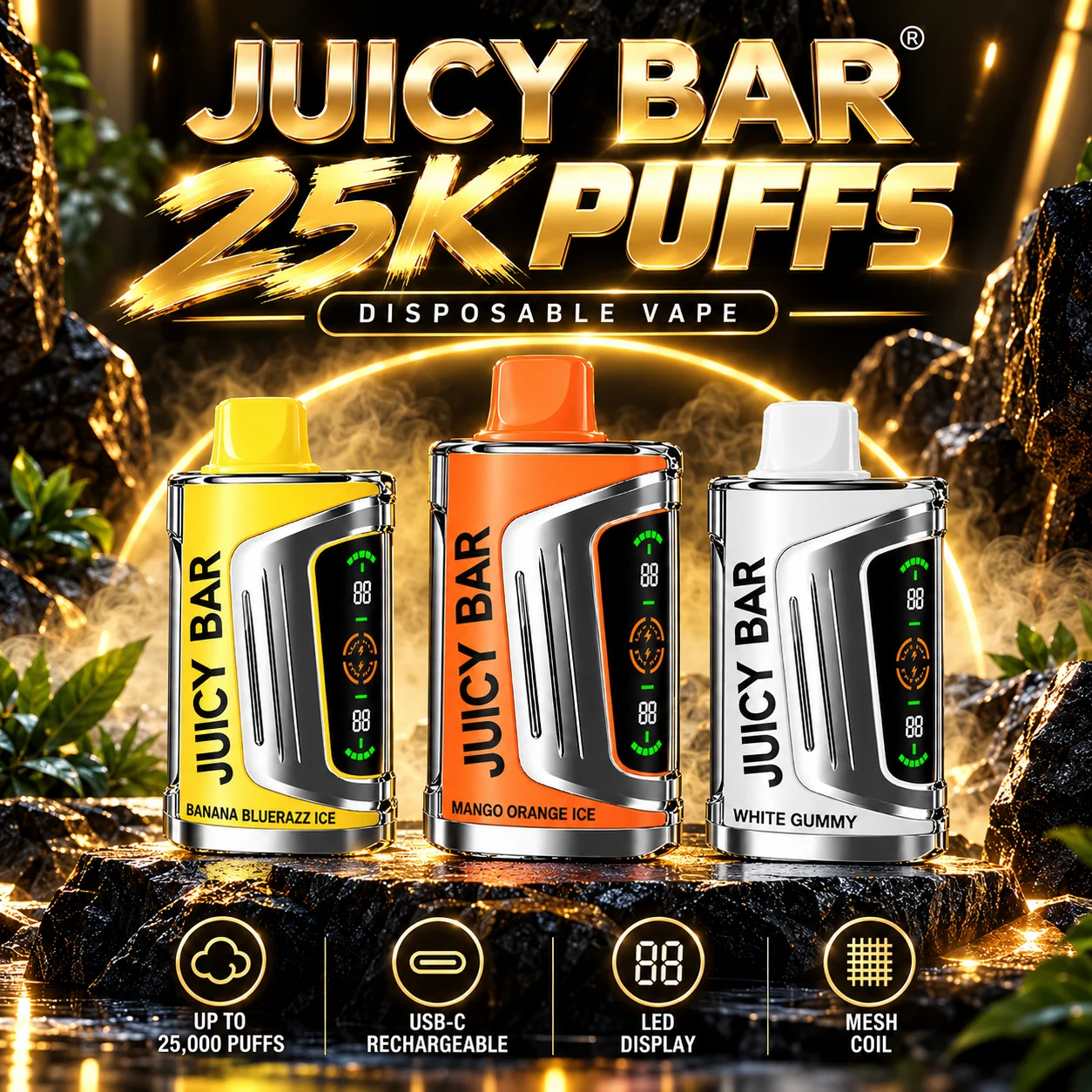 Juicy Bar 25K Puffs Disposable Vape