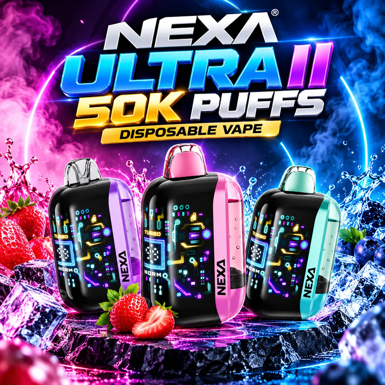 Nexa Ultra II 50K Puffs Disposable Vape