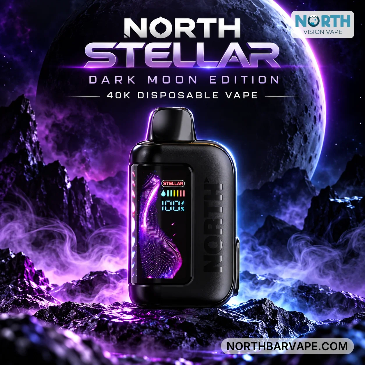 North Stellar Dark Moon Edition 40K Disposable Vape