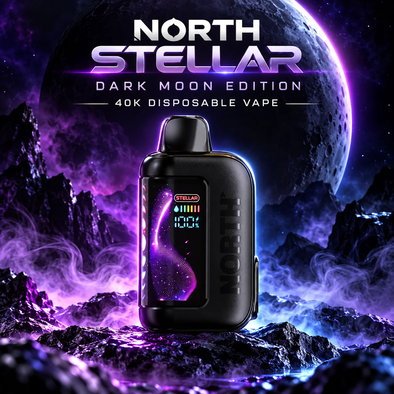 North Stellar Dark Moon Edition 40K Disposable Vape