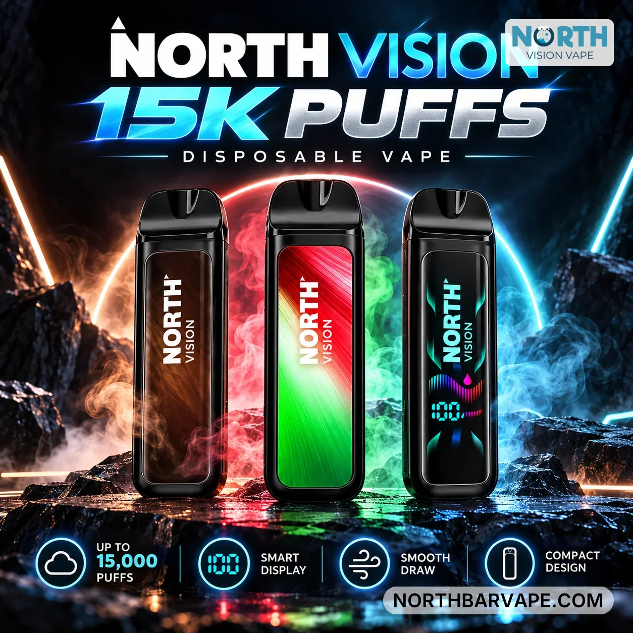 North Vision 15K Puffs Disposable Vape